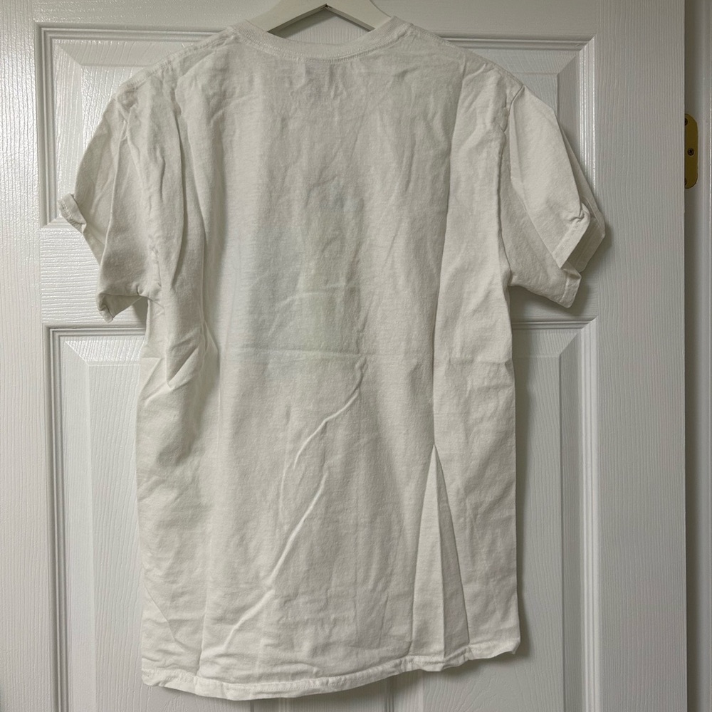 Retro Polaroid White Heavy Cotton S/S T-Shirt - Picture 3 of 3